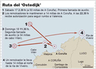 El 'Ostedijk' está ya en la zona de abrigo y mañana empieza el enfriado de su carga