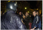 Varios heridos y detenidos durante una manifestación antifascista en Granada