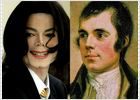 Michael Jackson musicaliza la poesía de Robert Burns