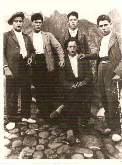 FOTOGALERIA: Los cinco hombres de Villanueva de la Vera (Cáceres) obligados a cavar su propia tumba