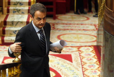 FOTOGALERIA: Zapatero en el Congreso