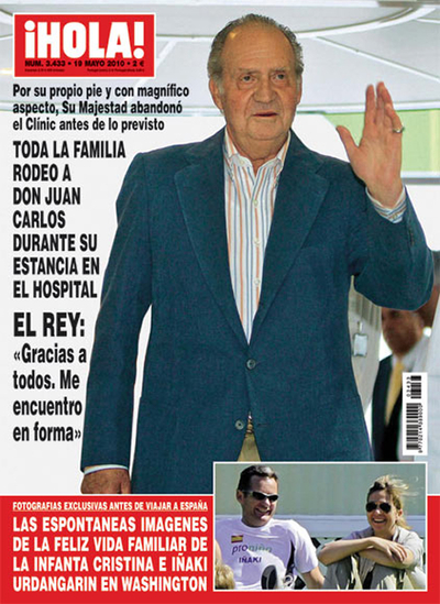 FOTOGALERIA: "Gracias a todos. Me encuentro en forma"