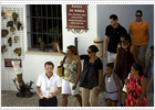 Michelle y Sasha Obama visitan Ronda