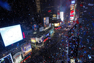 FOTOGALERIA: Lluvia de confeti en Nueva York