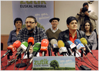 Sortu crea la coalición 'abertzale' Bildu para ir a las urnas en juntas y capitales