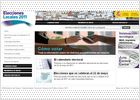 Interior presenta una web para las elecciones del 22-M