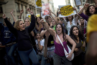 FOTOGALERIA: Protesta por las condiciones del empleo