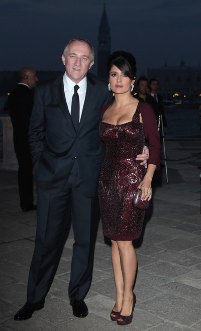 FOTOGALERIA: Los Pinault-Hayek, en Venecia