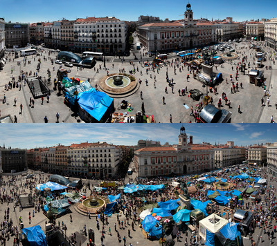 FOTOGALERIA: Sol, con y sin campamento