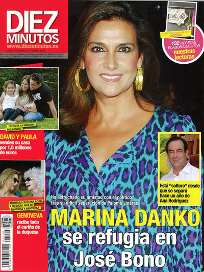 FOTOGALERIA: Marina Danko se refugia en José Bono