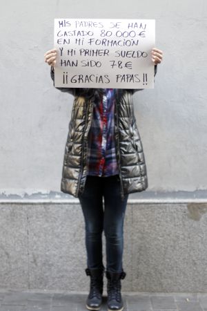 Nona M., 27. Unemployed actress: “My parents spent 80,000 euros on my education and my first salary was 78 euros. THANKS MOM AND DAD!” Nona M., 27. Unemployed actress: “My parents spent 80,000 euros on my education and my first salary was 78 euros. THANKS MOM AND DAD!”
