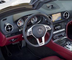 Interior del Mercedes SL 2012. Interior del Mercedes SL 2012.