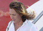 Elvira Fernández sale del escondite de La Moncloa