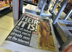 Portada del tabloide británico 'The Sun' Portada del tabloide británico 'The Sun'