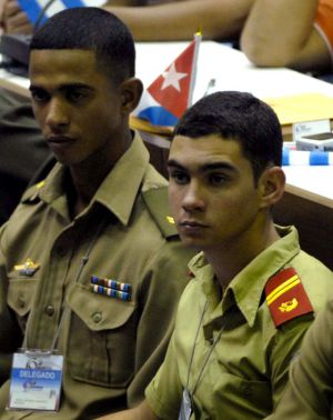 Elián as he is today, as a young cadet. Elián as he is today, as a young cadet.