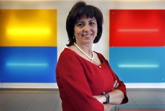 Rosa García, the president of Siemens' Spain division. Rosa García, the president of Siemens' Spain division.