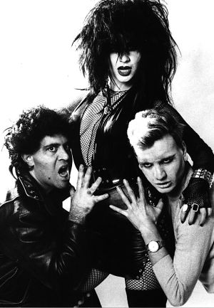 Film director Pedro Almodóvar (l) and Alaska (c). Film director Pedro Almodóvar (l) and Alaska (c).