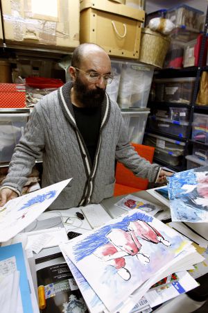 Designer Paco Delgado, who is a regular collaborator with Almodóvar.