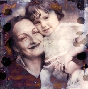 Lola Herrera con su madre Dolores