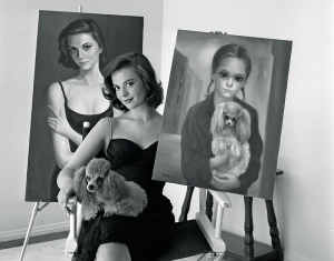 Natalie Wood posó en 1961 para Keane.