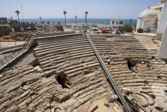 Work at the Roman Theater has seen it closed to tourists.