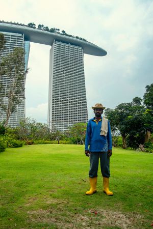 Un 20% de la población de Singapur son trabajadores extranjeros, muchos de ellos de India y Bangladesh.
