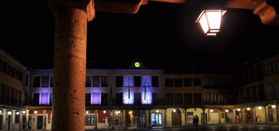 Plaza Mayor de Tordesillas, Valladolid.