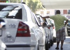 Taxi drivers fare less well from the airport to central Madrid