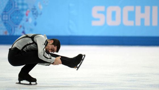 Spain's Javier Fernández performs in the Men's Figure Skating Free Program at the Sochi Winter Olympics on Friday.