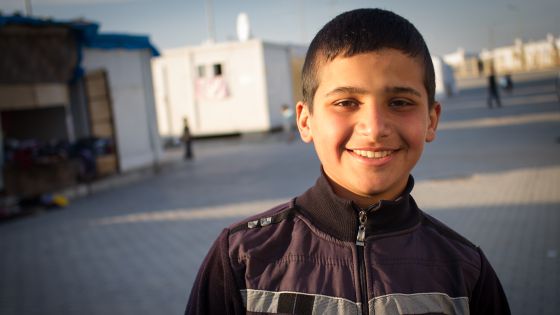 Mohamed, de 15 años, pasó uno entero en Siria sin poder ir al colegio.