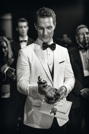 O intérprete depois de receber seu recente Oscar ao melhor ator por 'Dallas Buyers Club'.
