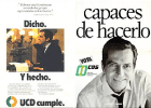 La historia electoral de Adolfo Suárez