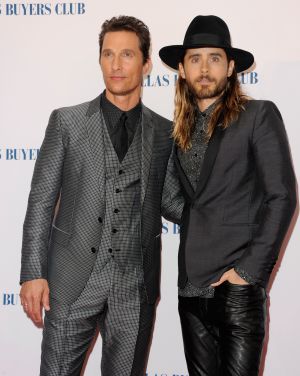 Recen por Jared Leto en esta foto junto a Matthew McConaughew y su política del no-desodorante