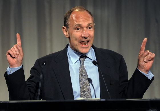 Tim Berners Lee en 2009, el año en el que se arrepintió de poner en todas las direcciones de todas las webs del mundo