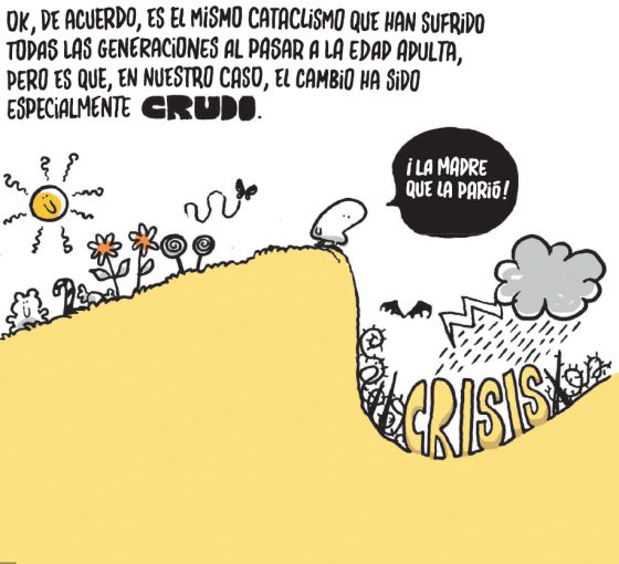 “Mi generación es tan útil como un Ferrari en un camino de cabras"