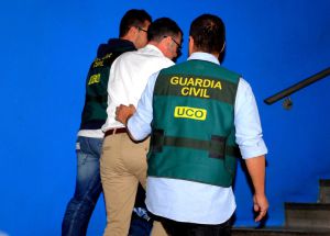 Parla mayor José María Fraile was one of the dozens of people arrested on Monday during Operation Púnica.