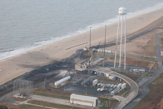 La explosión del cohete Antares provocó daños importantes en estructuras y edificios cercanos