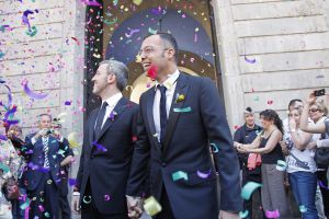 Casament de Jaume Collboni i Óscar Cornejo.