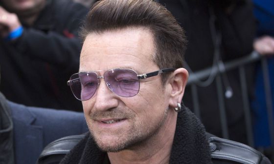Bono sufre un accidente de bicicleta en Central Park
