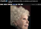 La duquesa de Alba en la prensa internacional