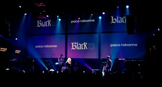 Paco Rabanne celebra la nueva etapa de Black XS Records, su sello musical en París.