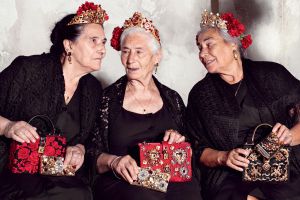 Las 'signoras' que participan en la nueva colección de Dolce & Gabanna.