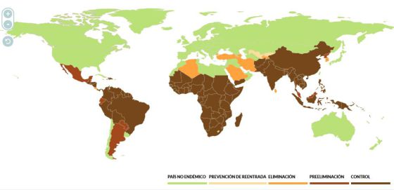 Incidencia de la malaria en el mundo Incidencia de la malaria en el mundo