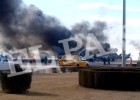 Accidente de un F-16 griego en Los Llanos