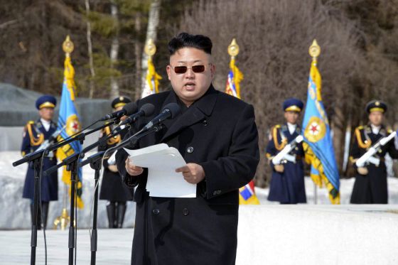 Kim Jong-un, en una imagen de abril de 2014.