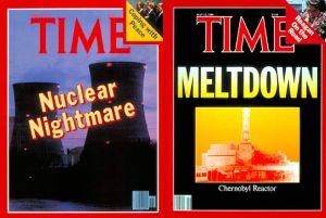 Portadas de la revista 'Time' tras los accidentes de Three Mile Island y de Chernóbil.