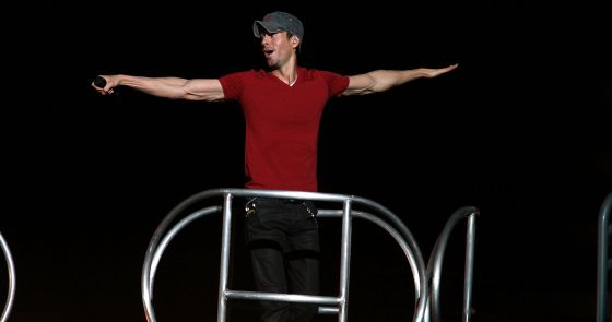 Enrique Iglesias, el 6 de març a San Juan, Puerto Rico.