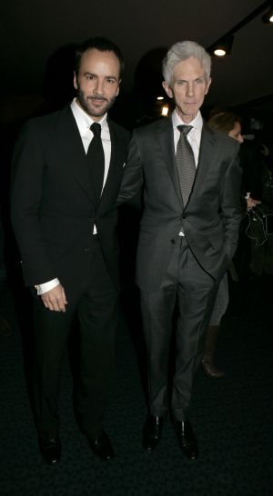 Tom Ford junto a su esposo el periodista Richard Buckley.