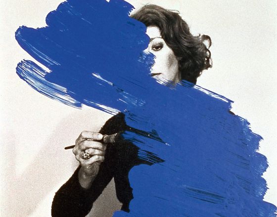 Una pieza de la serie 'Pintura habitada', de 1976. A partir de este trabajo se convirtió en sujeto de su obra.