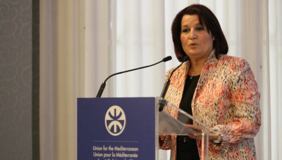 Samira Maraii Friaa, ministra de Mujer, Familia e Infancia de Túnez.